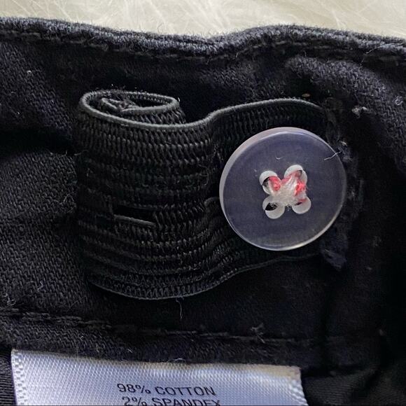 Epic Threads Black Distressed Cuffed Jean Shorts - Picture 4 of 7